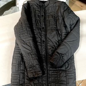The North face black car coat